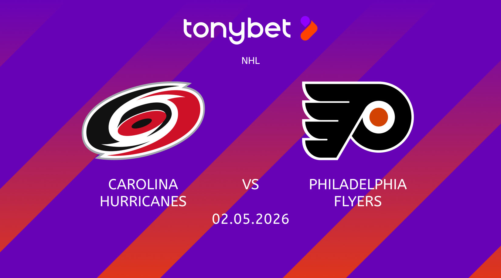 Carolina Hurricanes vs Philadelphia Flyers Prediction: Moneyline, Props & SGP (May 2)