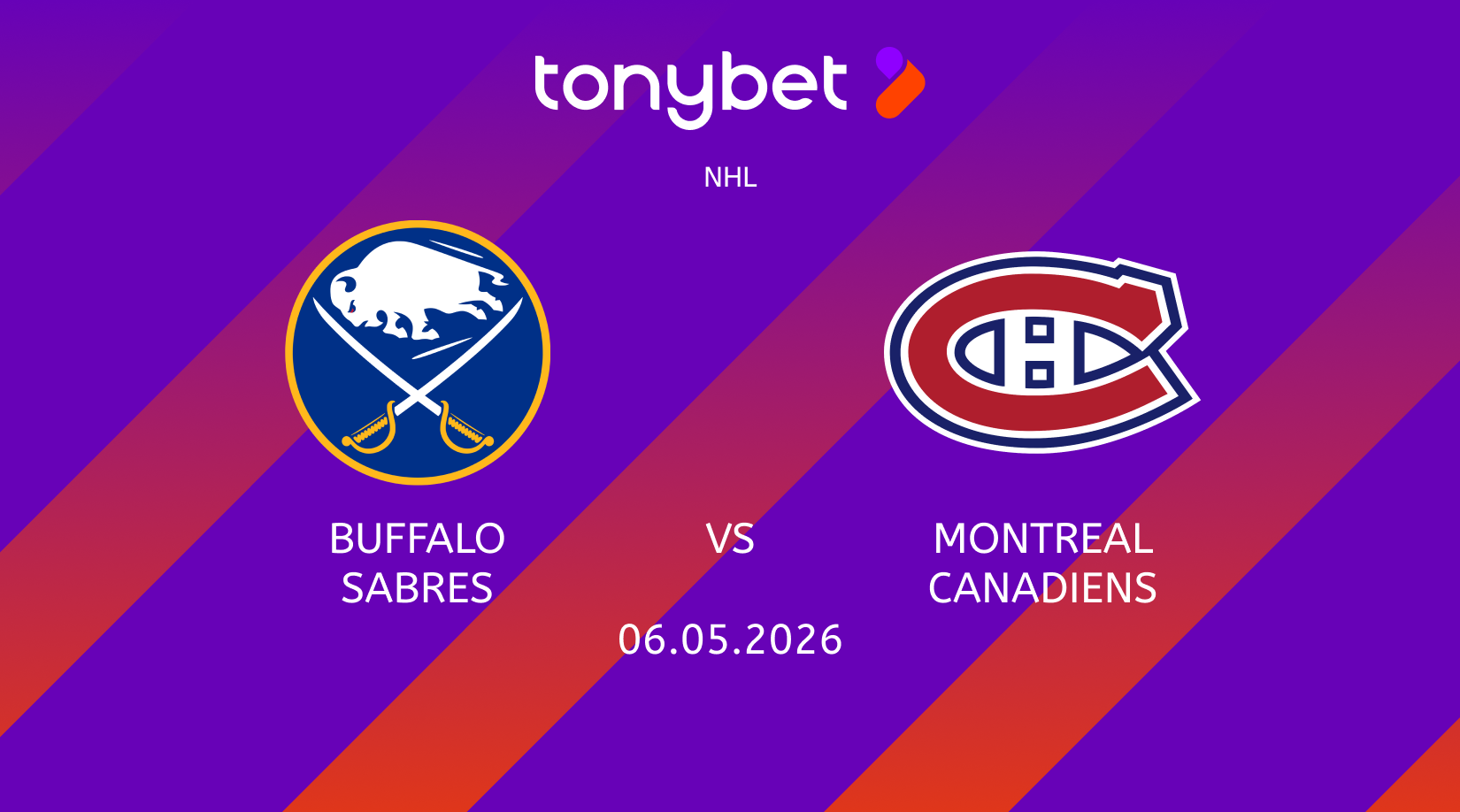 Buffalo Sabres vs Montreal Canadiens Prediction: Moneyline, Props & SGP (May 6)