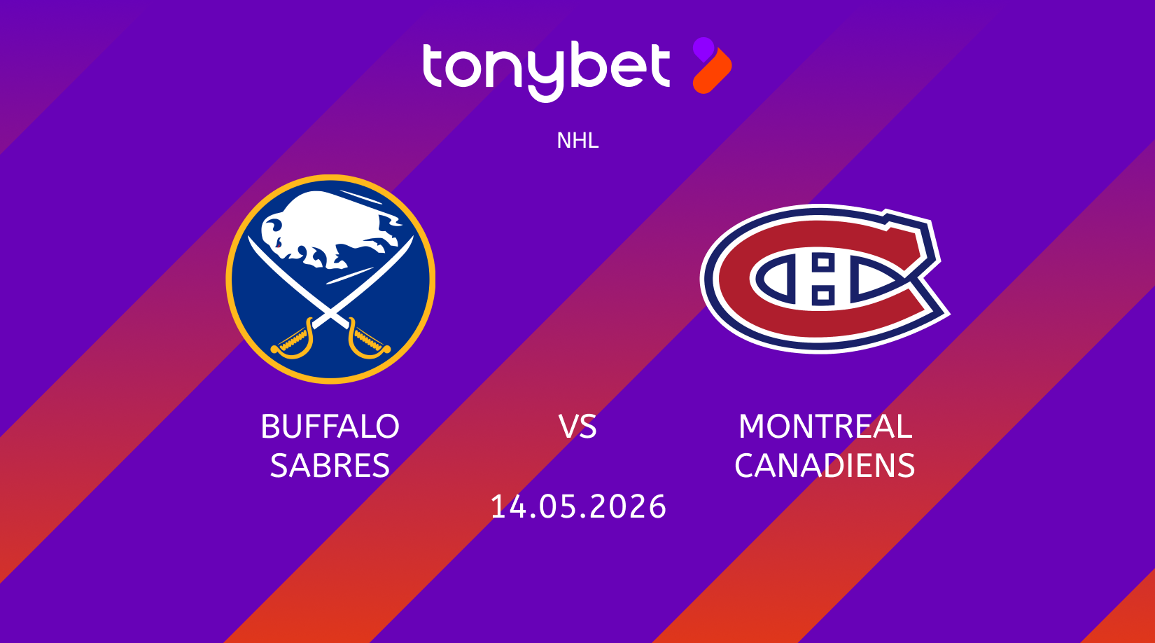 Buffalo Sabres vs Montreal Canadiens Prediction: Moneyline, Props & SGP (May 14)