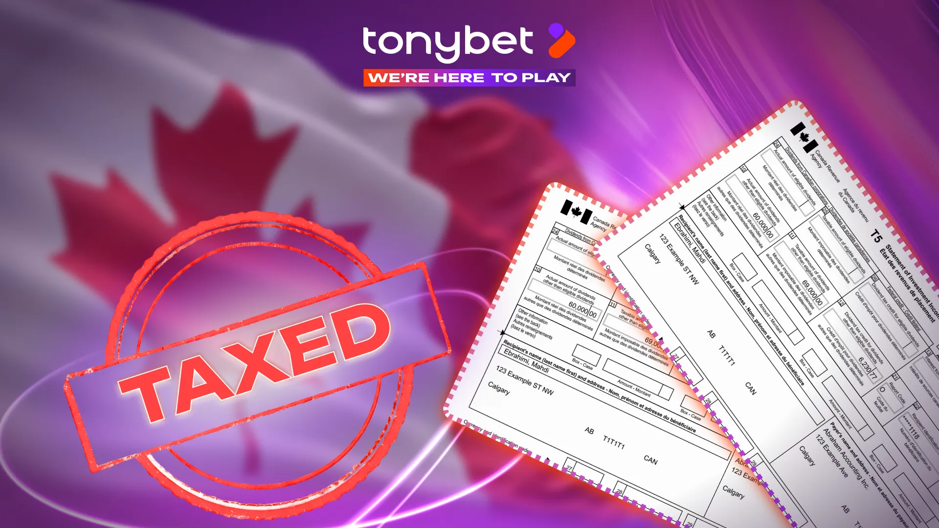 TonyBet and the CRA: Are Canadian Gambling Winnings Taxable? Recreational vs Professional Rules and T5 Slips