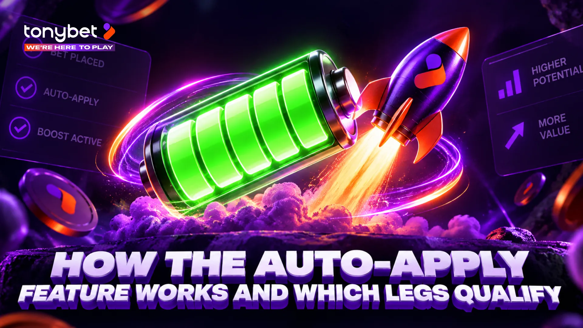 TonyBet Accumulator Boost: How the Auto-Apply Feature Works and Which Legs Qualify