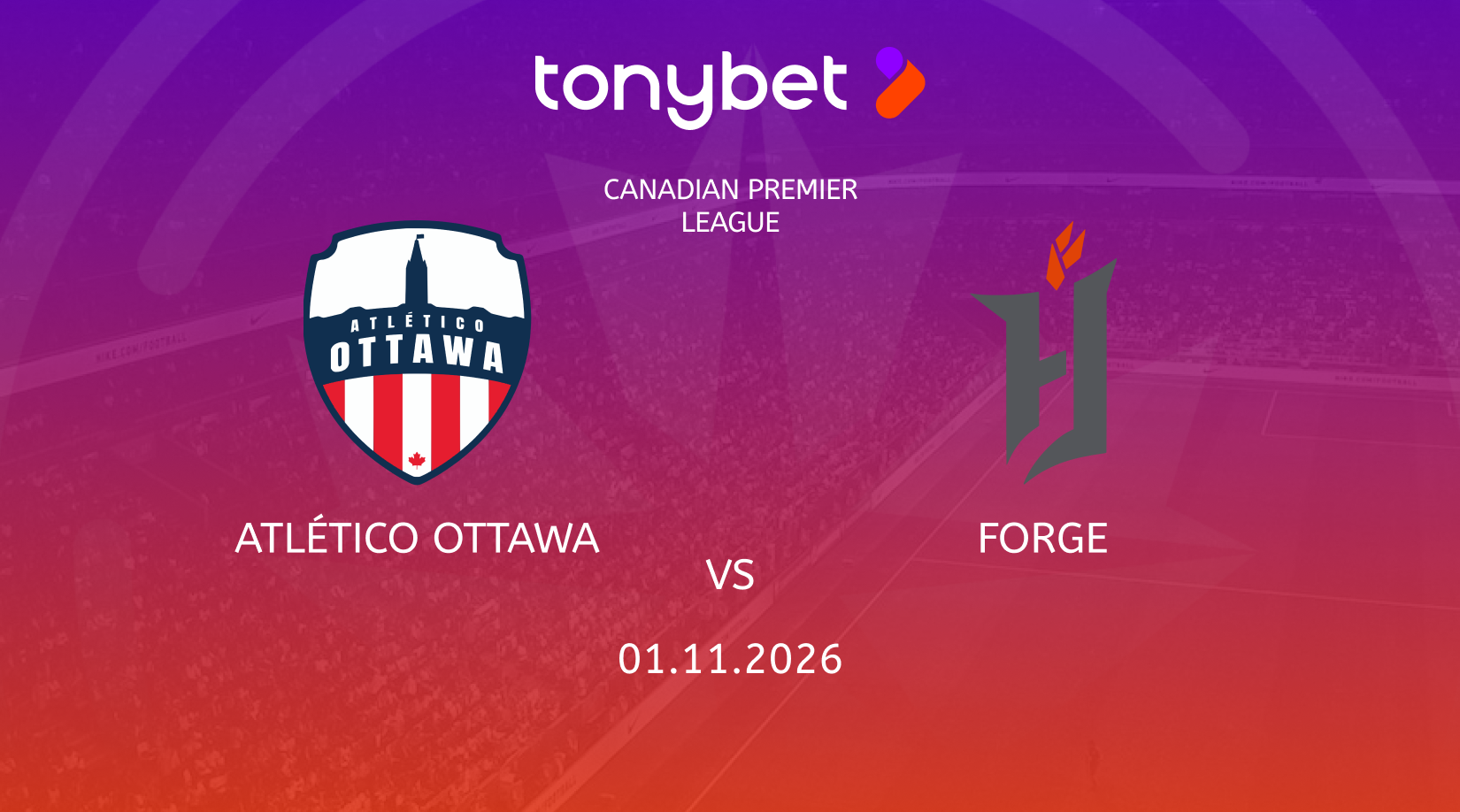 Atlético Ottawa vs Forge Prediction, Betting Tips & Odds (Nov 1)
