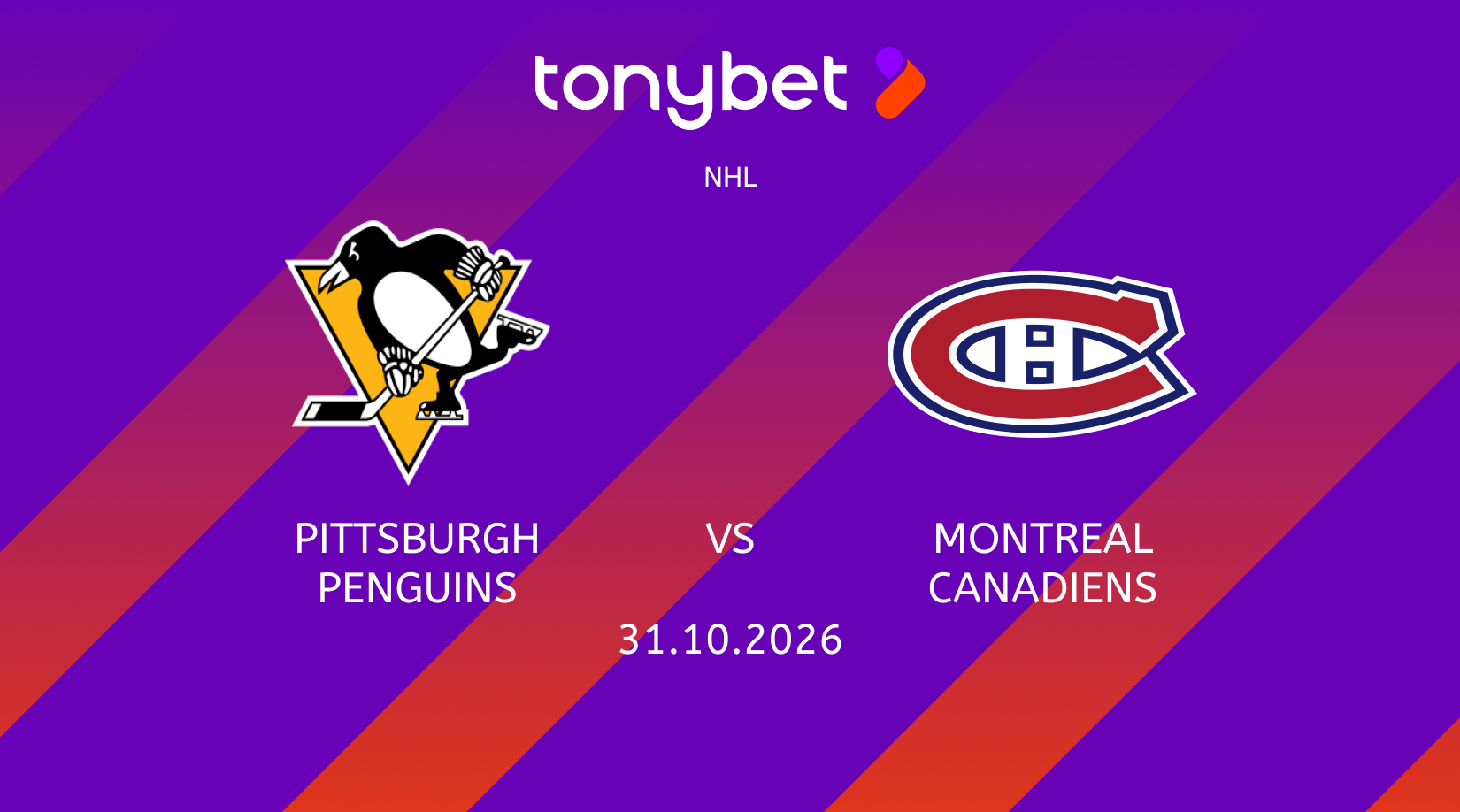 Pittsburgh Penguins vs Montreal Canadiens Prediction & Odds: Moneyline, Prop & Total Goals (Oct 31)