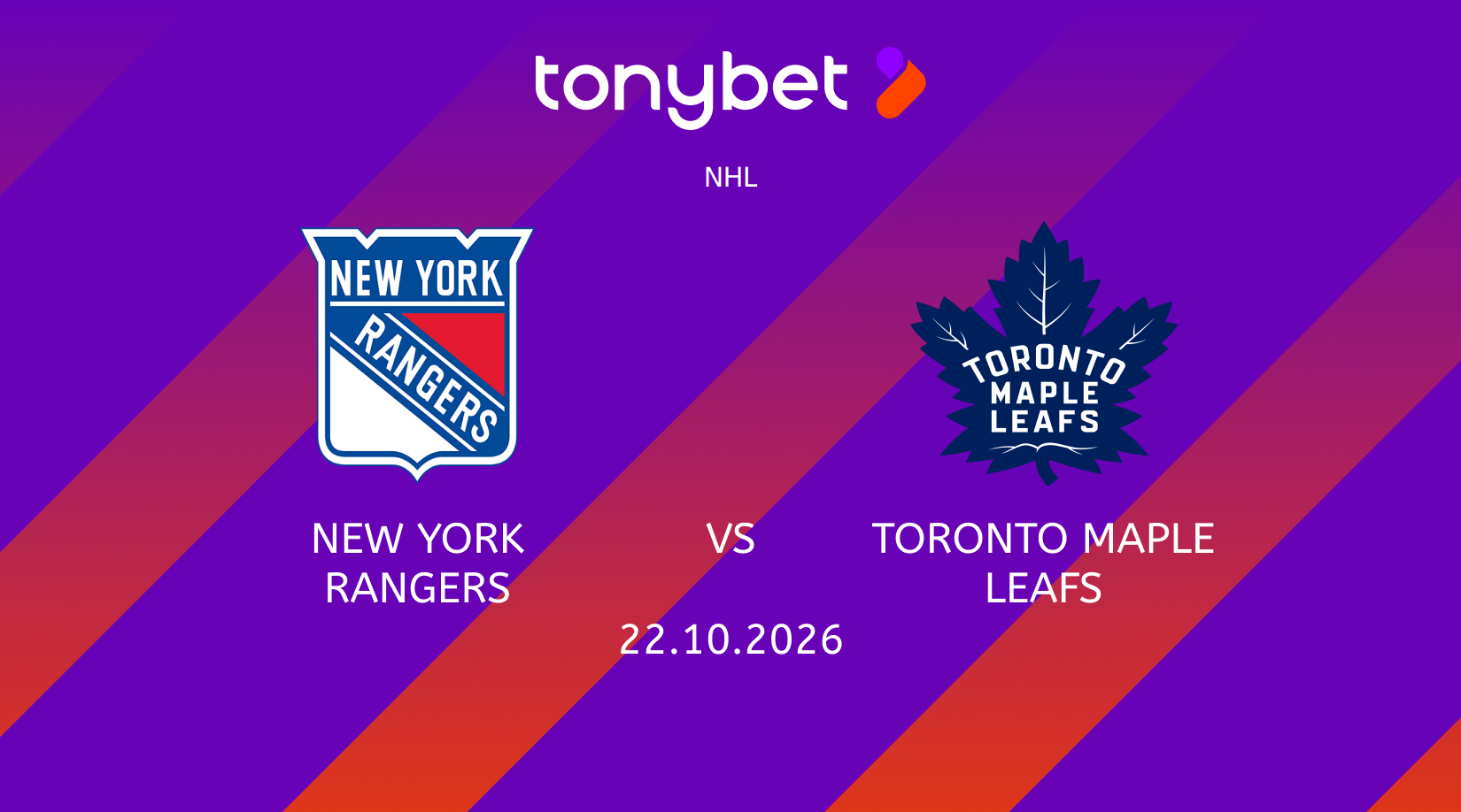 New York Rangers vs Toronto Maple Leafs Prediction: Moneyline, Prop & Total Goals (Oct 22)