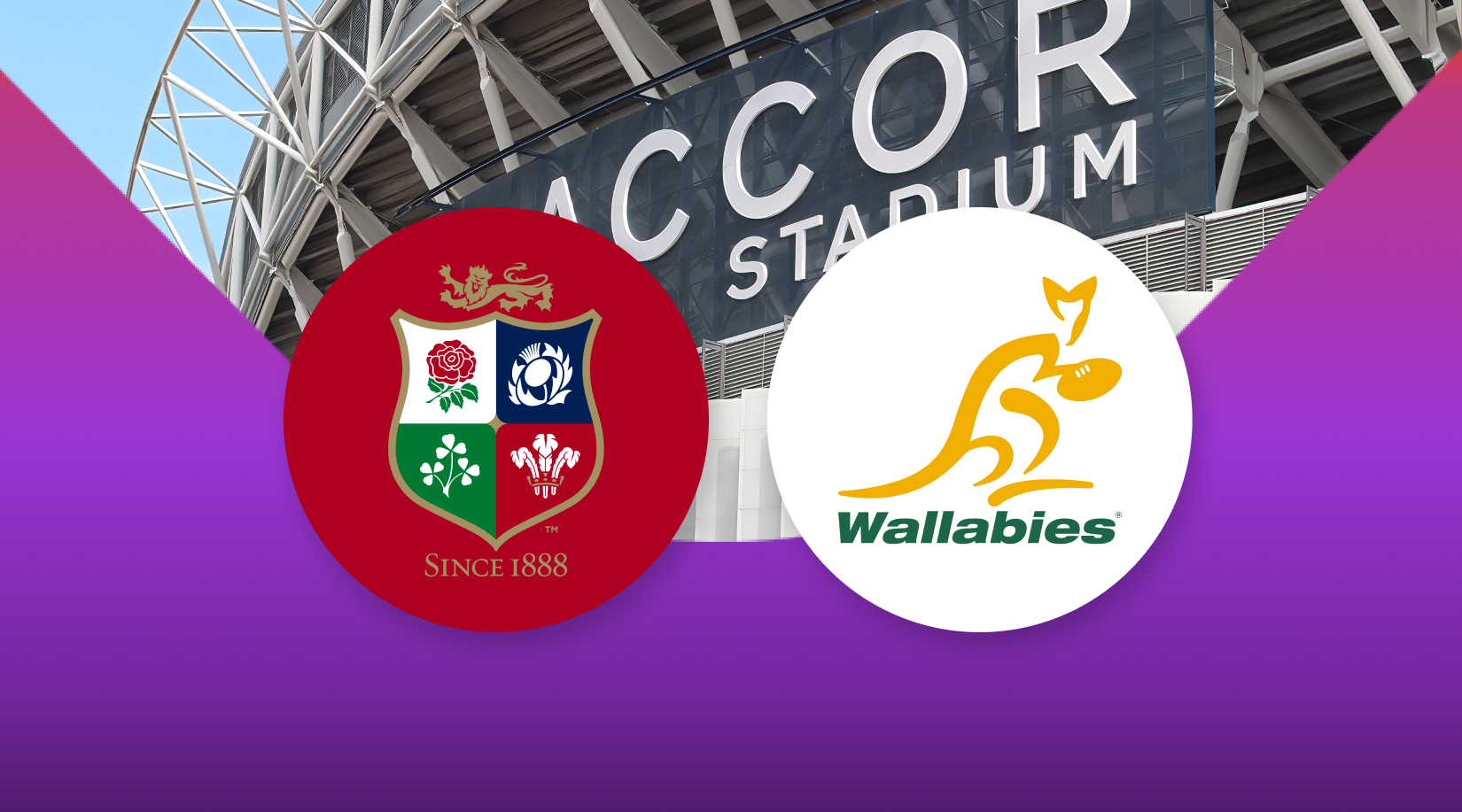 The Lions roar into the Accor Stadium