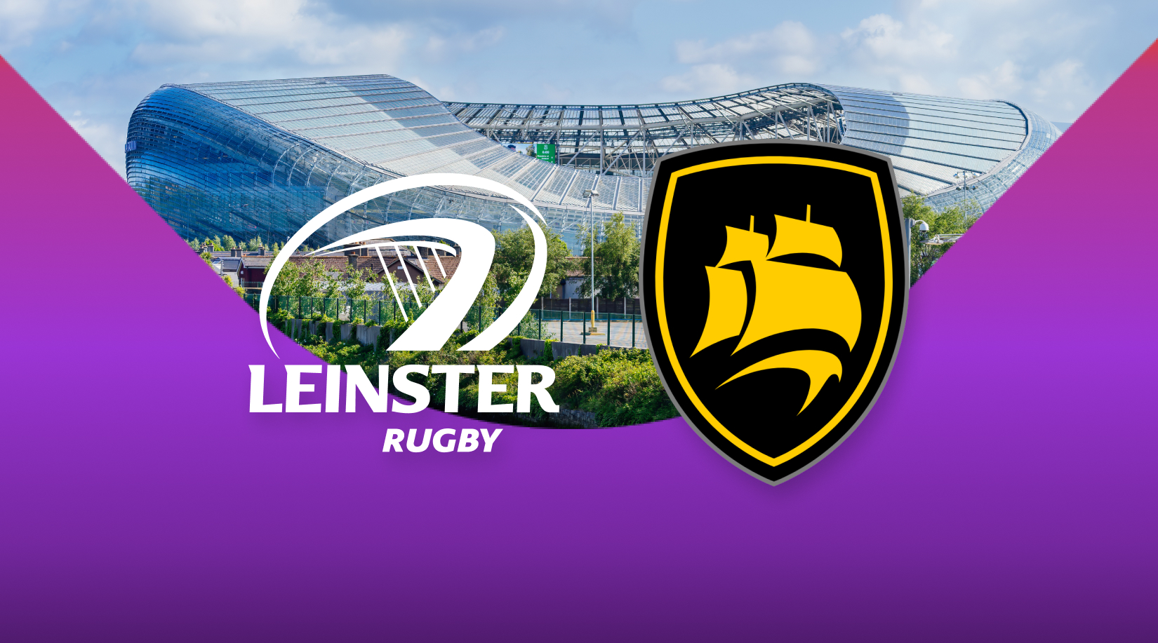 Leinster vs Stade Rochelais at the Aviva Stadium