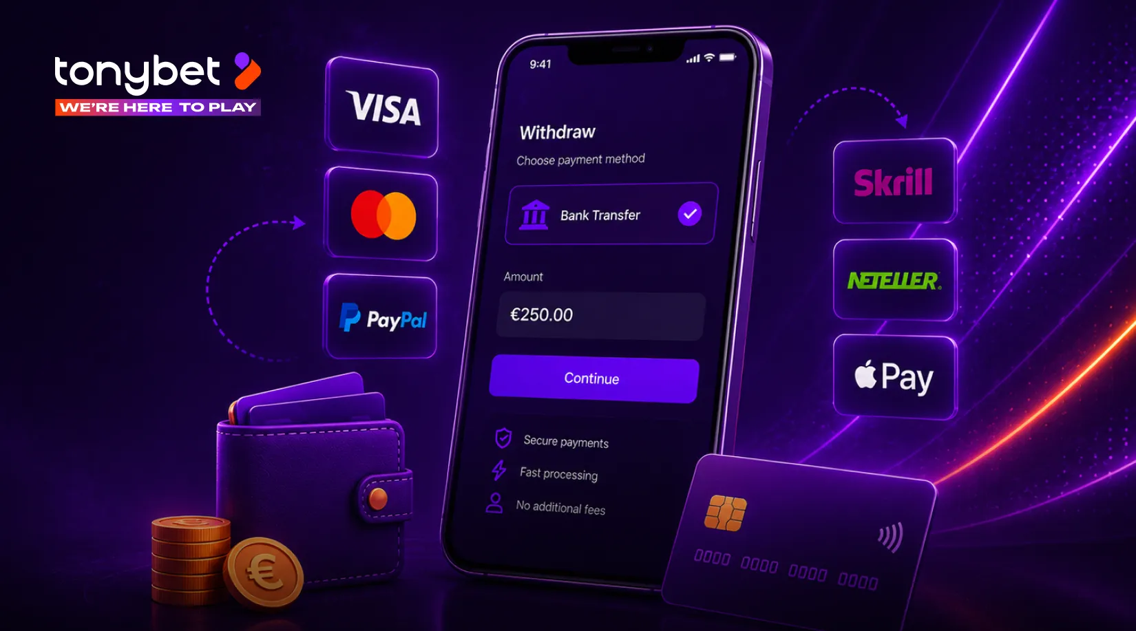 TonyBet Ireland Withdrawals: Methods, Limits, Processing Times and What to Expect